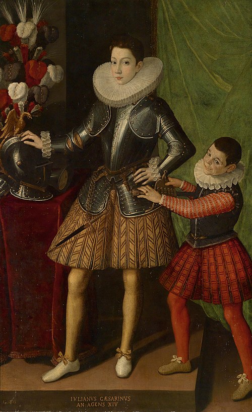 Portrait de Giuliano Cesarini, 1586, Sofonisba Anguissola