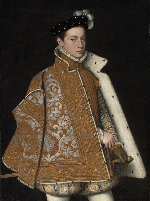 Portrait d'Alexandre Farnèse, 1560, Sofonisba Anguissola