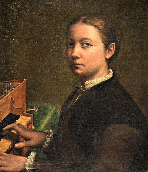 Autoportrait, 1577, Sofonisba Anguissola