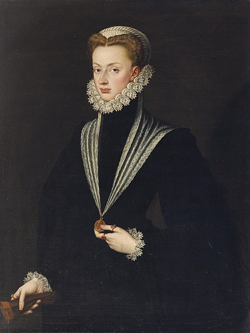 Portrait of Joanna of Austria, 1560, Sofonisba Anguissola