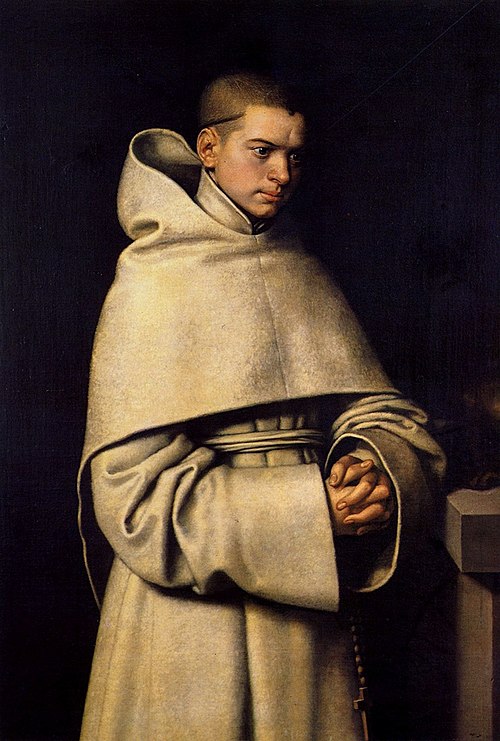 Portrait de Moine, 1556, Sofonisba Anguissola