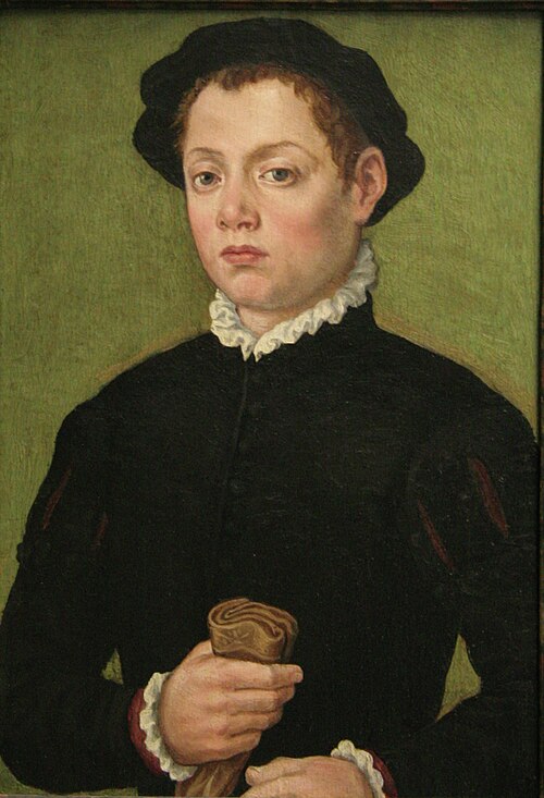 Young Man, 1600, Sofonisba Anguissola