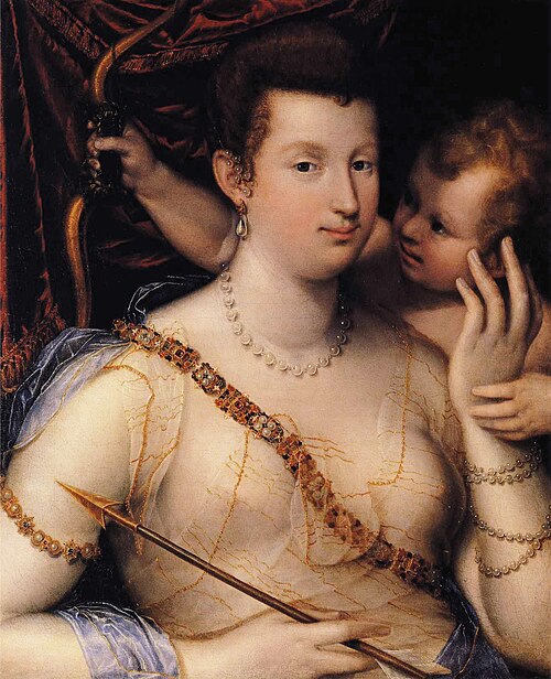 Vénus et Cupidon, 1592, Lavinia Fontana