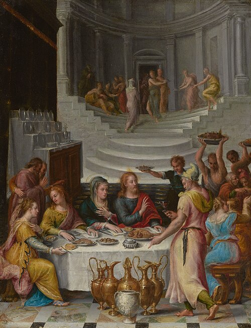 Les Noces de Cana, 1575, Lavinia Fontana