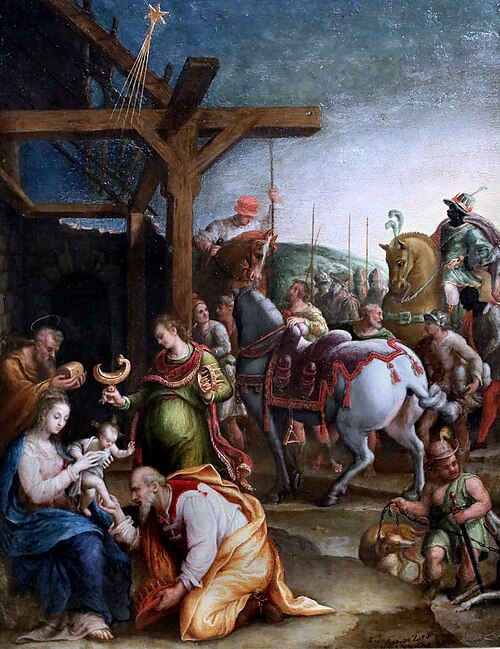 Adoration des mages, 1590, Lavinia Fontana