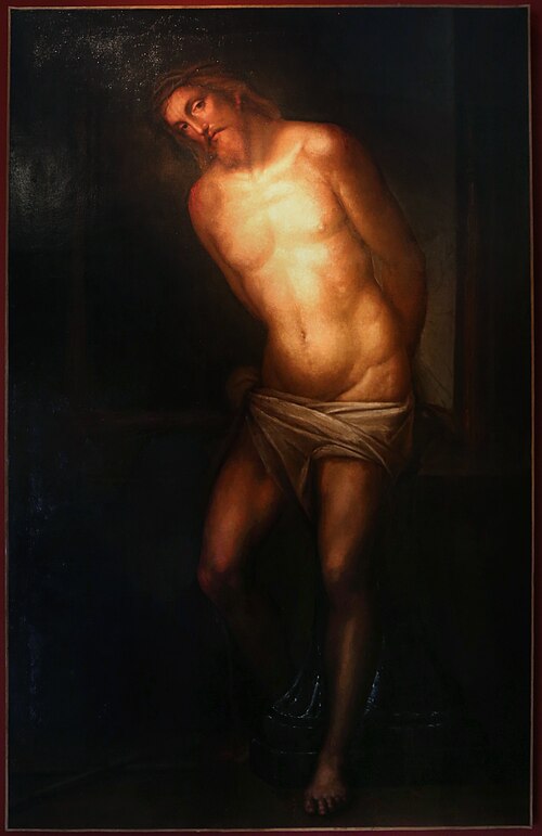 Le Christ à la colonne, 1590, Lavinia Fontana
