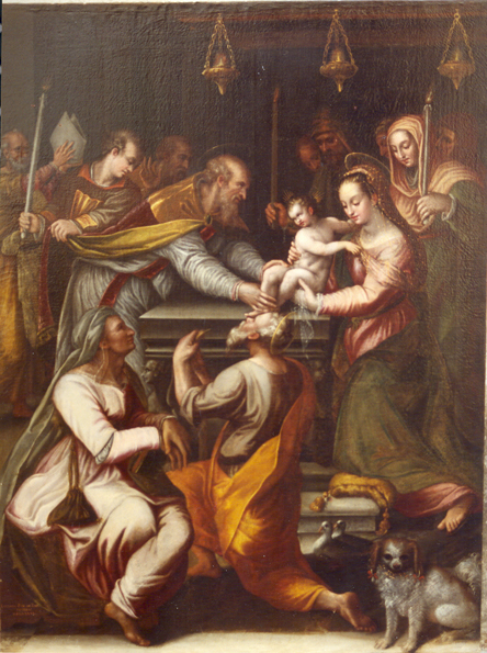 La Présentation au Temple, 1586, Lavinia Fontana