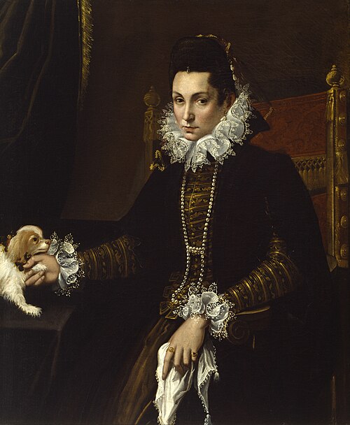 Portrait de la Ginevra Aldrovandi Hercolani, 1590, Lavinia Fontana