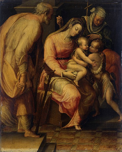 La Sainte Famille, 1583, Lavinia Fontana