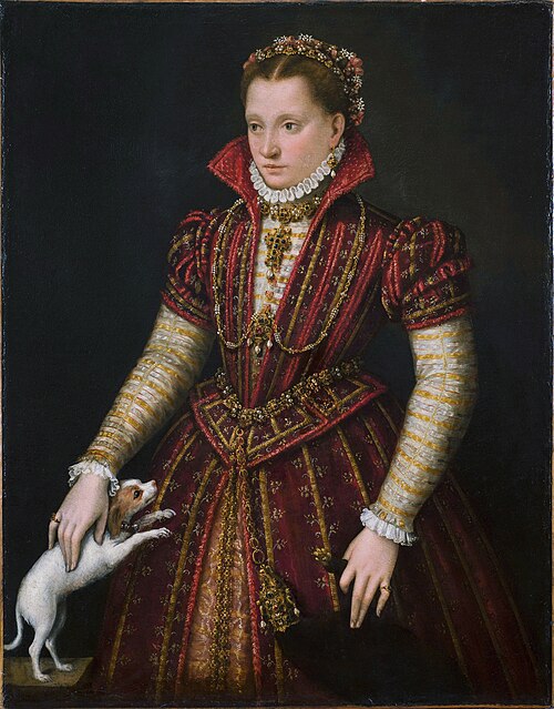 Portrait d'une noble dame, 1580, Lavinia Fontana