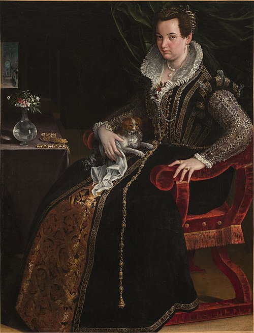 Portrait de Costanza Alidosi, 1595, Lavinia Fontana