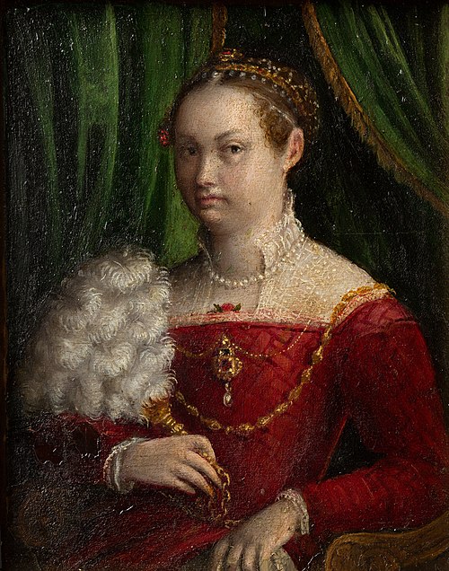 Self-portrait, 1580, Lavinia Fontana