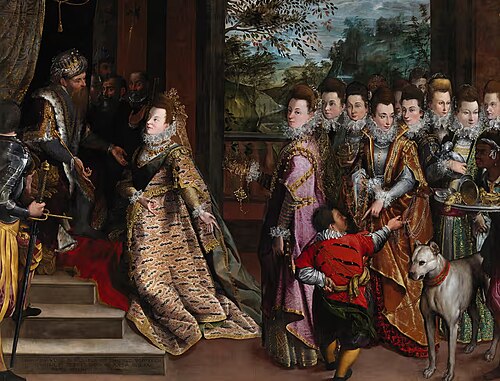 Visit of the Queen of Sheba, 1600, Lavinia Fontana