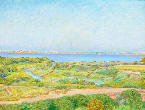 Landscape on the island of Oléron., 1894, Kristian Zahrtmann