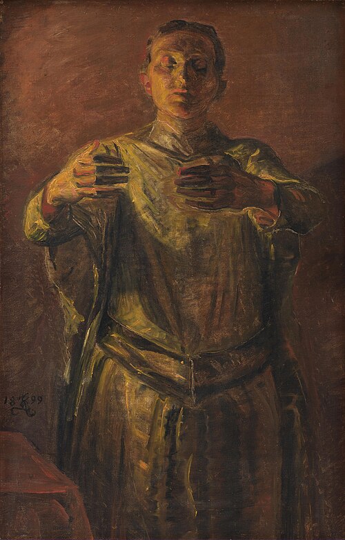 Lady Macbeth. Study, 1899, Kristian Zahrtmann