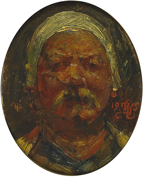 Autoportrait, 1915, Kristian Zahrtmann