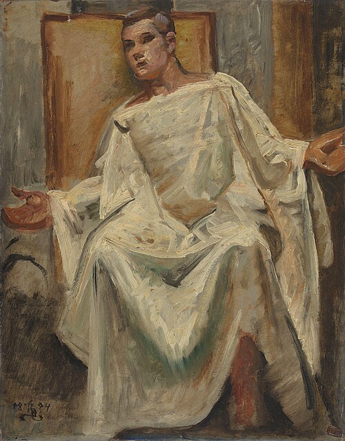Painting, 1894, Kristian Zahrtmann