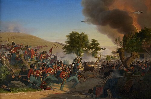 The attack from Dybbøl, June 5 1848, 1849, Jørgen Sonne
