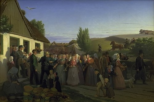 St. Hansfest i Tisvilde, 1858, Jørgen Sonne