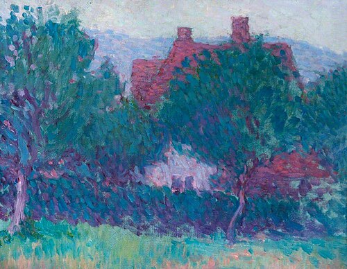 Back of the Farm, Sussex, 1906, Robert Bevan