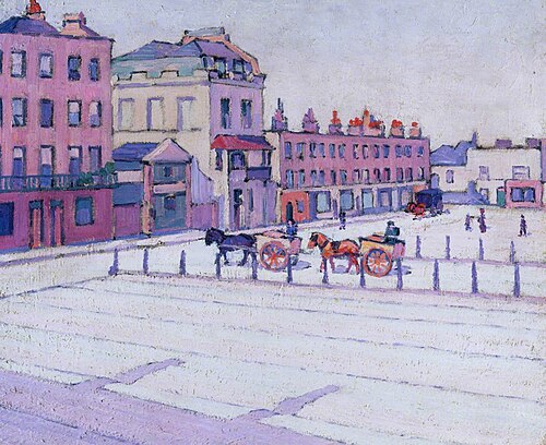 Cumberland Market, North Side, 1912, Robert Bevan