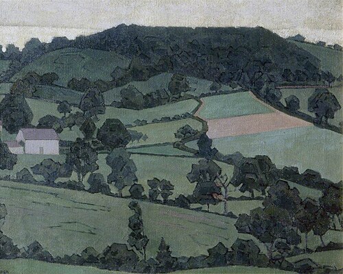 Rosemary la vallée, 1916, Robert Bevan