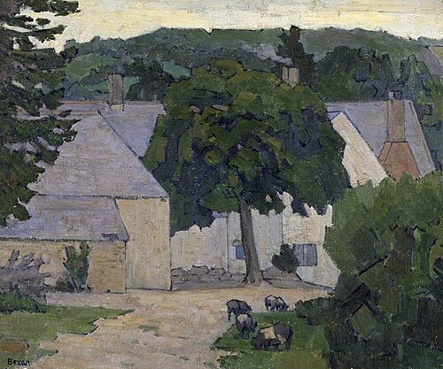 The Chestnut Tree, 1917, Robert Bevan
