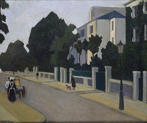 Queen's Grove, St John's Wood, 1918, Robert Bevan