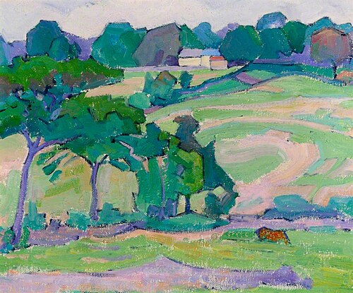 Farm Landscape, , Robert Bevan
