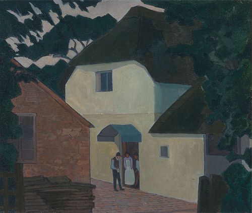 The Caller at the Mill, 1918, Robert Bevan