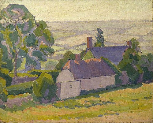 Haze over the Valley, 1913, Robert Bevan