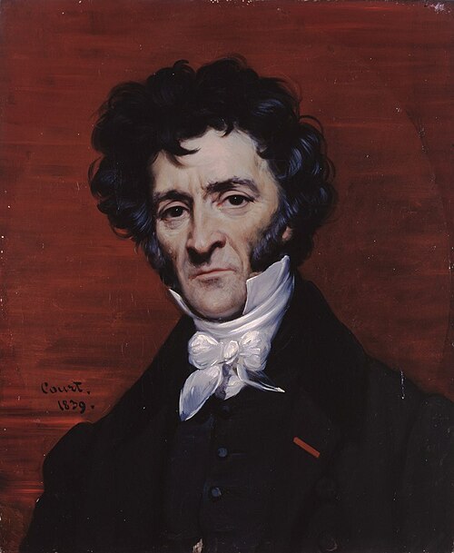 Portrait d'Henri Fonfrède, 1839, Joseph-Désiré Court