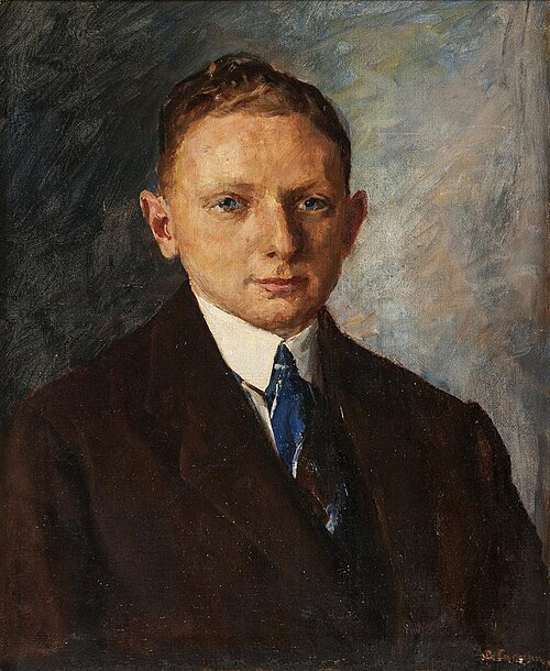 Portret van Rene Strauss, 1924, Baruch Laguna