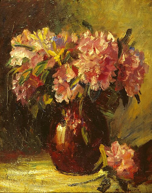 Vaas met bloemen, 1912, Baruch Laguna