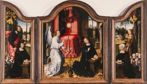 Triptyque Du Quesnoy-Van der Tommen, 1508, Maître de la Légende de sainte Marie-Madeleine