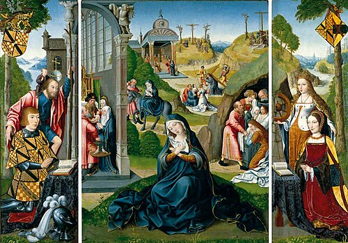 The Seven Sorrows of Mary (The Ashwellthorpe Triptych), 1519, Maître de la Légende de sainte Marie-Madeleine