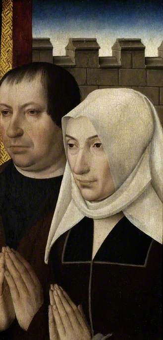 Two donors from a wing of an altarpiece, 1515, Maître de la Légende de sainte Marie-Madeleine