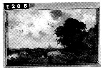 Landschap met landweg, sloot en donkere lucht, 1885, Jan van der Linde