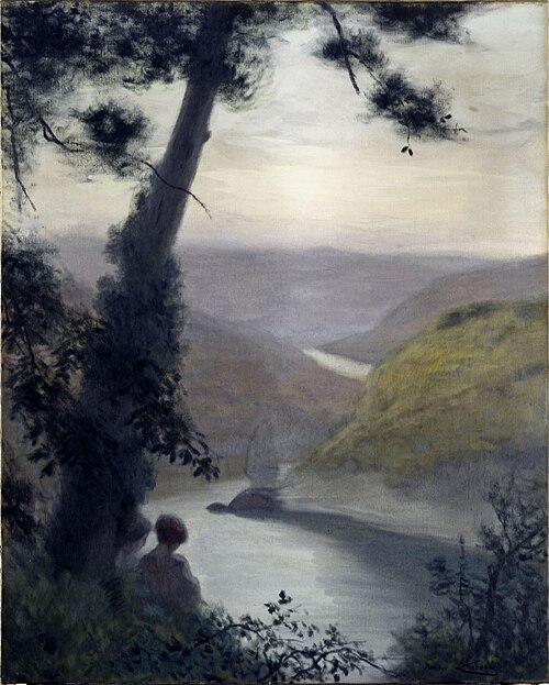 Contemplation, 1910, Maurice Chabas