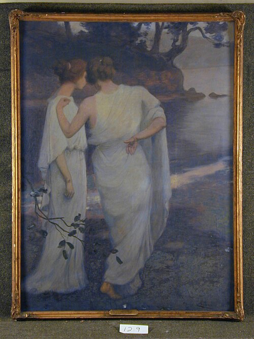 Serenity, 1911, Maurice Chabas