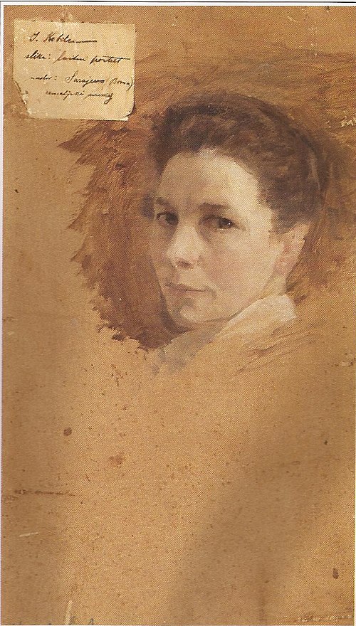 Self-portrait, 1894, Ivana Kobilca