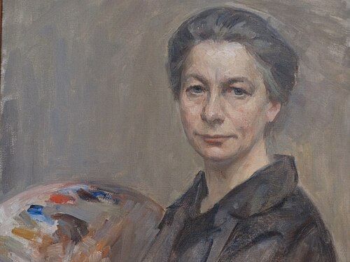Self-portrait, 1900, Ivana Kobilca