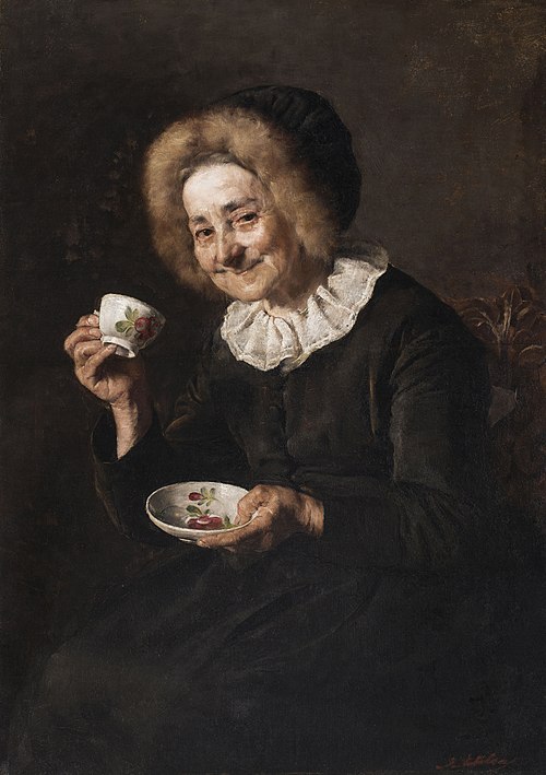 Coffee drinker, 1888, Ivana Kobilca