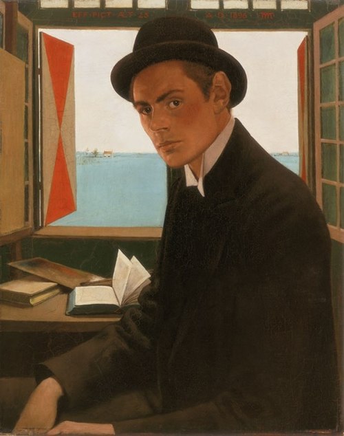 Autoportrait, 1896, Theo Molkenboer