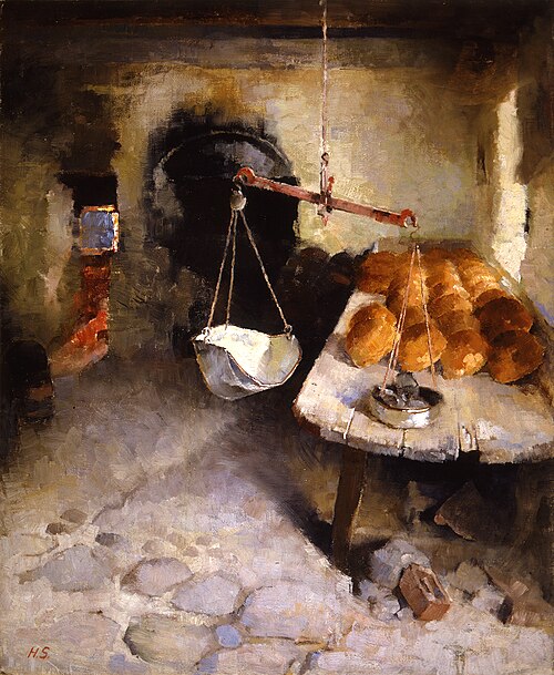 The Bakery, 1887, Helene Schjerfbeck