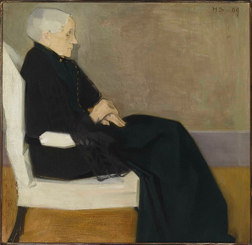 My Mother, 1909, Helene Schjerfbeck