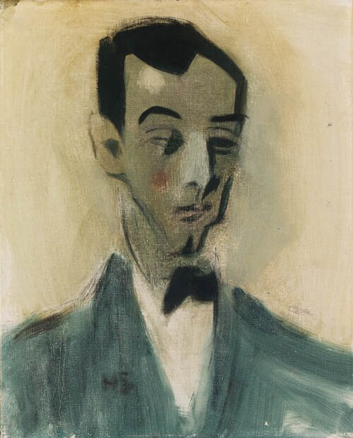 Portrait of Måns Schjerfbeck, 1928, Helene Schjerfbeck