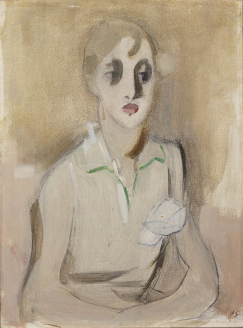 Modern Schoolgirl, 1928, Helene Schjerfbeck