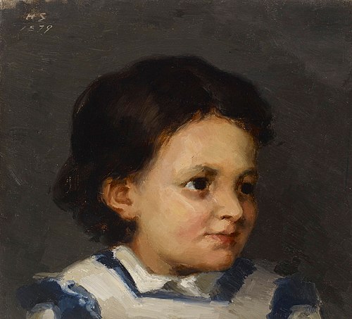Little Liisa, 1879, Helene Schjerfbeck