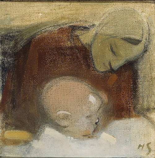Mother and Child, 1917, Helene Schjerfbeck